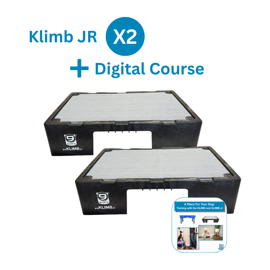 KLIMB Jr. Duo Bundle + A Place For Your Dog Training