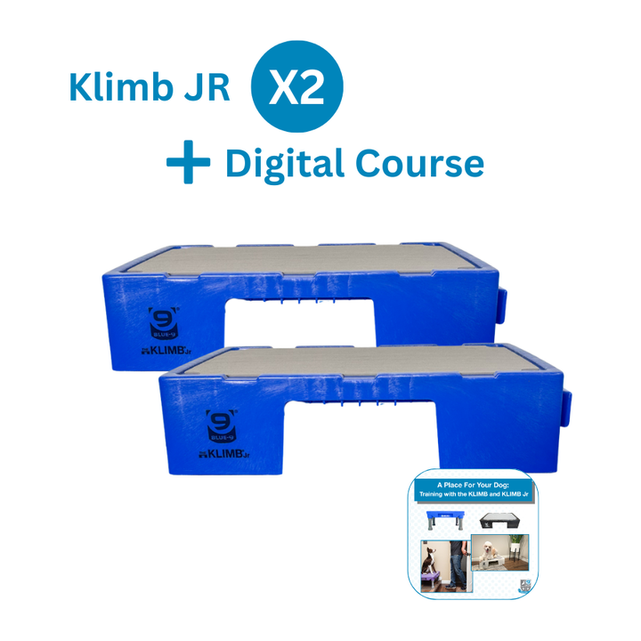 KLIMB Jr. Duo Bundle + A Place For Your Dog Training