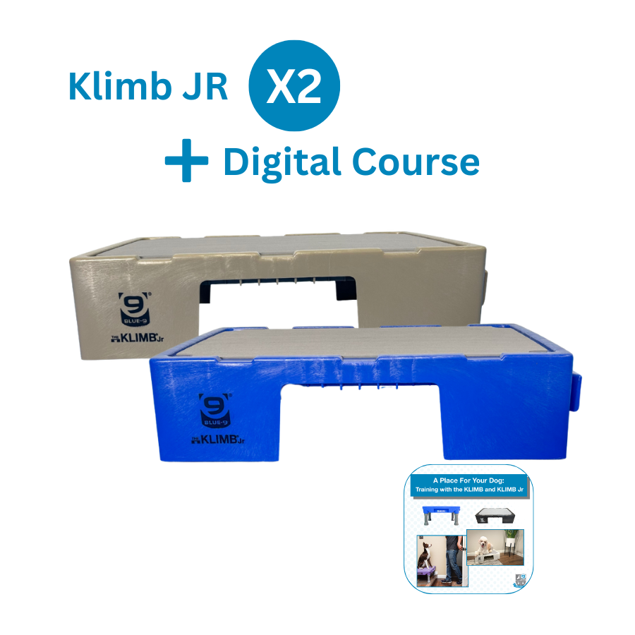 KLIMB Jr. Duo Bundle + A Place For Your Dog Training
