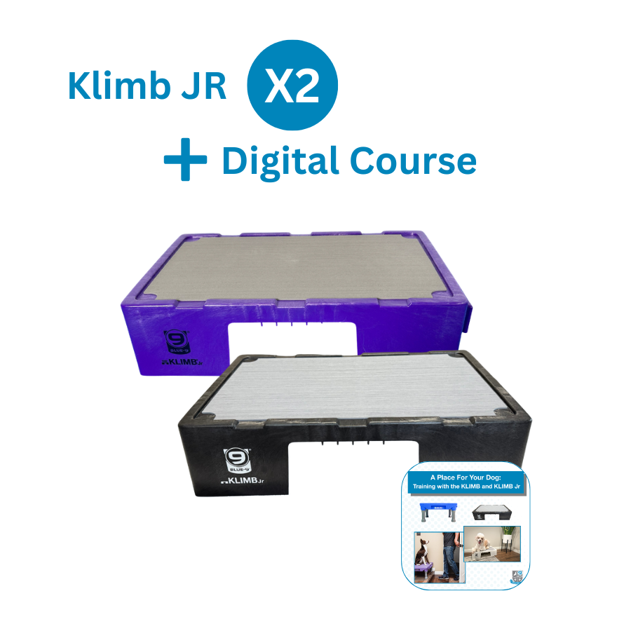 KLIMB Jr. Duo Bundle + A Place For Your Dog Training
