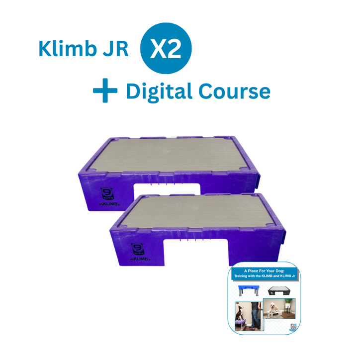 KLIMB Jr. Duo Bundle + A Place For Your Dog Training