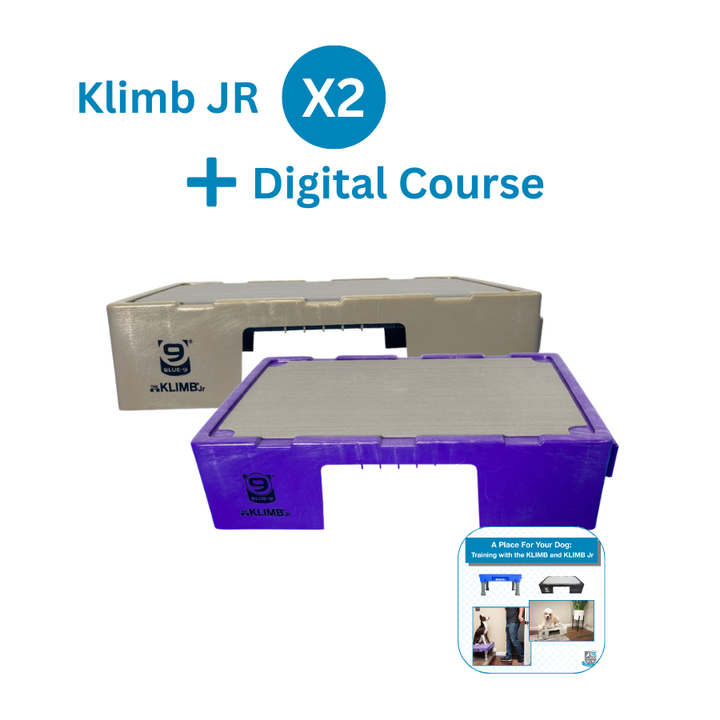 KLIMB Jr. Duo Bundle + A Place For Your Dog Training