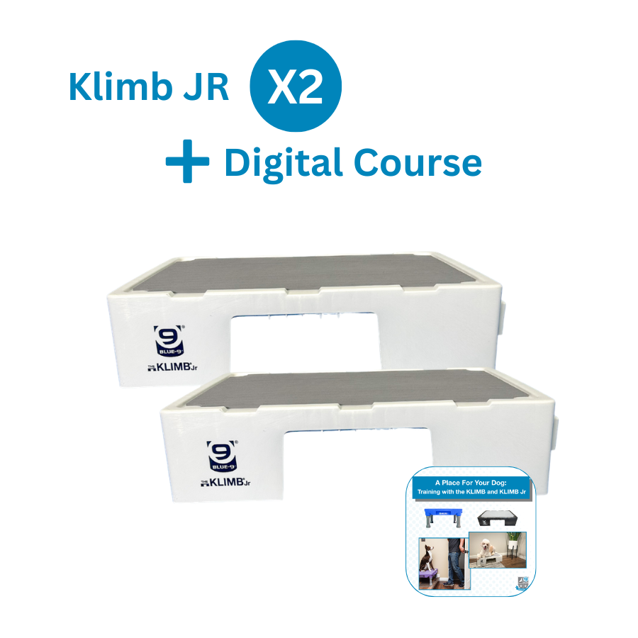 KLIMB Jr. Duo Bundle + A Place For Your Dog Training