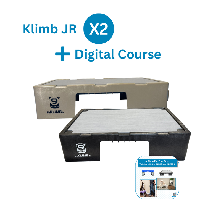 KLIMB Jr. Duo Bundle + A Place For Your Dog Training