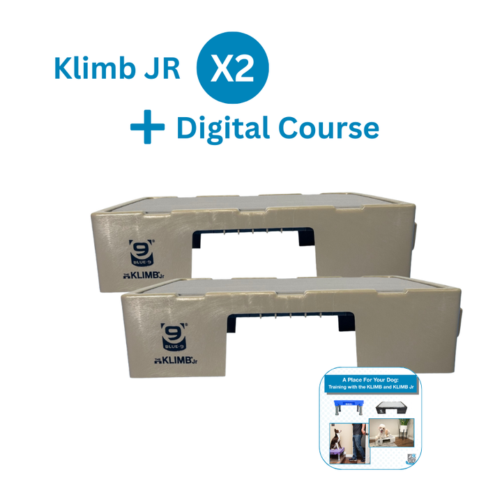 KLIMB Jr. Duo Bundle + A Place For Your Dog Training