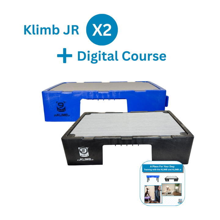 KLIMB Jr. Duo Bundle + A Place For Your Dog Training